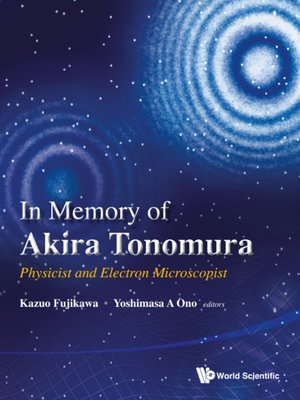 cover image of In Memory of Akira Tonomura